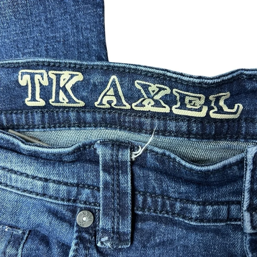 T.K. Axel Slim Boot Bondi Dark Wash Jeans Men’s Size 38x32 Denim - Picture 5 of 13